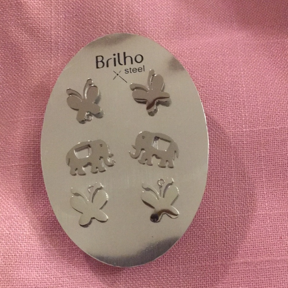 Britho 3 pair post earrings (Z)